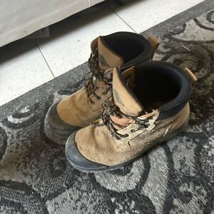 Steel toed boots